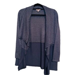 Juicy Couture Open Front Waterfall Cardigan Women’s Sz Medium